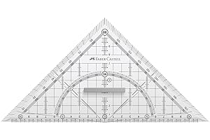 Faber-Castell Grip 171010 Geometry Triangle with Grip 22 CM