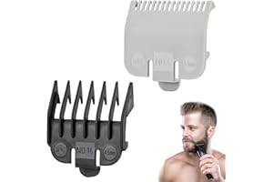 GENERIC Wahl 0.5 1.5 Clipper Guard Replacement Combs - 2pcs, 1.5 & 4.5 mm, Professional Salon & Home Accessories