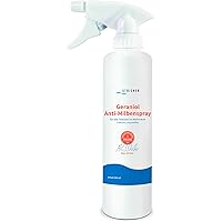 STRICKER Geraniol Anti-Milbenspray 500ml I Hausstaubmilbenspray I Milbenspray I effektives Spray gegen Milben I Anti…