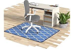 PLACOOT Bürostuhl Unterlage 120X90cm Bodenschutzmatte Unterlage Schreibtischstuhl-Kratzfest für Parkett und Hartböden Bodenschutzmatte Bürostuhl für Stühle Hohe Dichte Anti-Silp