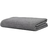 ılgın home Basic Banyo Havlusu%100 Pamuk (gri, 90 * 150)