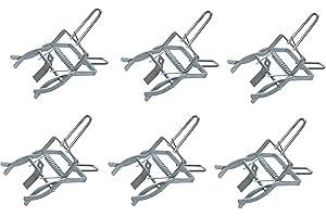 GRABACZ 6x Pack of Heavy Duty Mole Claw Scissor Traps Fast Humane Kill (6)