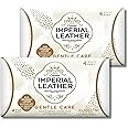 Cussons Imperial Leather Gentle Care Creamy Soap Bar for Sensitive Skin, MILD, 4 x 90g Bars per Pack (Pack of 2) – Luxurious and Gentle Cleansing for Delicate Skin