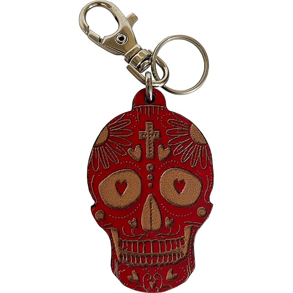 Portachiavi Metalmorphose Con Teschio E Picche - Design Gotico, Nero E Oro, Regalo Originale