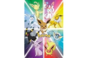 GB eye Pokémon Eevee Evolution plakat maxi 61 x 91,5 cm