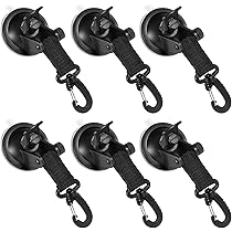 6 Ganci A S - A Innesto Per Binari Di Ancoraggio - Per Tendalino Camper