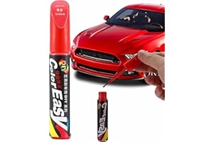 TUKNON Stylo Retouche Peinture,Stylo Retouche Voiture,Stylo Réparation des Rayures Auto,Rayures Réparation De Peinture,Anti Rayure pour Carrosserie Moto Voiture (Rouge)