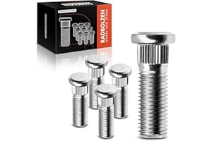 Frankberg 5 pernos de rueda delantera y trasera compatibles con A,u,r,i,s A,v,e,n,s,i,s Camry Carina Celica Corolla Crown Dyna Hilux Land Cruiser Yaris 1980-2019 Replace# 9094202049