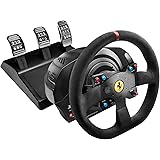 Thrustmaster T300 Ferrari Integral - Alcantara Edizione Volante Include 3-Pedali, PS4 / PS3 / PC