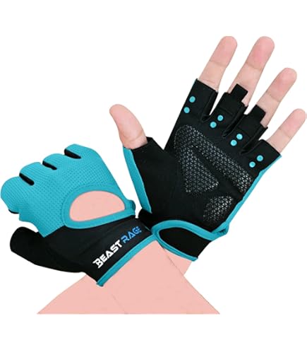 Wnddle Guanti Da Palestra, Guanti Da Fitness Traspiranti, Guanti Palestra, Per Allenamento Fitness, Per Sollevamento Pesi, Bodybuilding, Palestra, Allenamento, Ciclismo