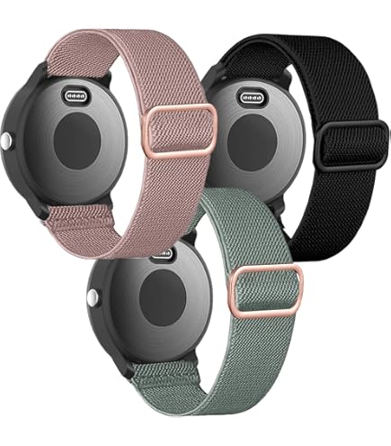 20mm Geflochtenes Armband Für Garmin Forerunner 165/Vivoactive 6 – Elastisch, 2er-Set