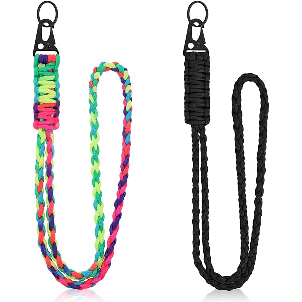 Cordino Portachiavi Da Collo - Con Moschettone Per Chiavi, Carte E Cellulare - Foto 6