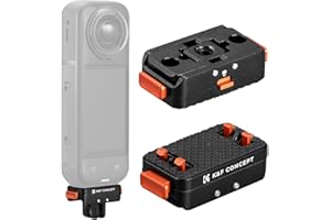 K&F CONCEPT Support Pliable Magnétique à Libération Rapide Compatible avec Insta360 X5, Insta360 Ace Pro, Ace Pro 2