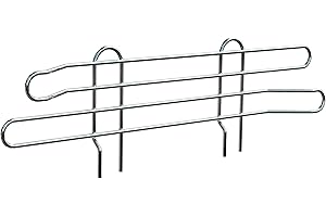 Archimede Sistema Componibile, Spondina, Grigio (Cromato), 36 x 3 x 10 cm