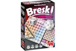 Jumbo, Bresk! Gioco di dadi, Roll & Write per divertirti in Famiglia dai 10 ai 99 anni, multicolore