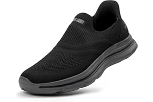 ODCKOI Slip on Baskets Hommes sans Lacets Chaussures Outdoor Chaussures de Sport Chaussures de Course Légères Respirantes Main-Free Loisirs Chaussures de Course de Rue