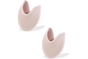 JOSOJOOU 1 Paar Ballettschuh Zehenpolster Schoner Zehenkappen Für Spitzenschuhe Ballett Zehenschutz Weiche Zehenschützer Für Damen Mädchen Spitzentanz Zum Schutz Von Zehen Und Füßen- Hautfarbe（Kurze）