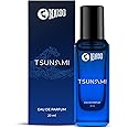 Beardo Perfume For Men - TSUNAMI, 20 ml | Intense Fresh - Marine Aromatic Notes | Strong Long Lasting Mens Perfume | EAU DE PARFUM Men| Ideal Gift For Men | Christmas gift for men | Gift For Friends | Gift for Men