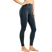 Legging De Sport Femme CRZ YOGA - Taille Haute, Léger, Résistant Au Squat, Avec Poches