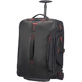 Samsonite Paradiver Light &ndash; Travel Bag/Backpack with 2 Wheels S, 55 cm, 51 L, Black (Black)