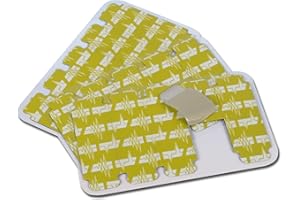Fiab 33341 Elettrodi ECG Monouso Universali, Forma Tab, 1 Confezione da 100 Elettrodi, PreGellati-Adulti, 34 x 23 mm