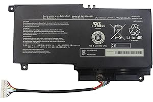 WYGUO PA5107U-1BRS Reemplazo de la batería del portátil para Toshiba Satellite L50 L50-A L55 L55t P50 P50-A P50-b P55t-a P55t-A5116 S55-A5295 S55t-A5202 S55t-A5337 S55t-A5389 P55-A5200 L55-A5284(14.4V 43Wh)