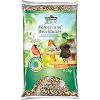 Dehner Natura Wildvogelfutter, Körner- und Weichfutter, 5 kg
