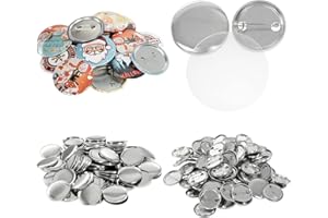 Dyna-Living 200 pines de botón de metal