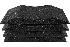 HASKYY Set di 4 scarpe per pneumatici, 600 x 300 x 64 mm fino a 285, in granulato di gomma, larghezza 300 mm