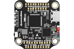 SPEEDY BEE SpeedyBee F7 V3 Controlador de Vuelo: 30x30 Drone FC Wireless Betaflight Configuración, Blackbox,Conectores sin Soldadura, WiFi,Bluetooth para 3-6S 4" 5 FPV Racing Drone Cinelifter