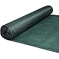 True Products 80% Shade Netting Privacy Sceening Windbreak Fabric Garden Net, Green 1m x 5m