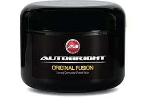 Autobright Luxury carnauba paste wax #1 Pure Brazillion yellow Original Fusion