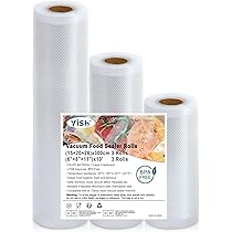 O2frepak 100 Buste 20x30cm Buste Sottovuoto Alimenti,Sacchetti Sottovuoto per Alimenti,Sacchi Sottovuoto Alimenti senza BPA