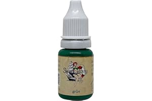 ‎SAILOR JERRY VON DEEP COLOURS! GMBH REACH-konforme Sailor Jerry Tattoofarbe Grün 10 ml. Made in GERMANY und mit Zertifikat, Tätowierfarbe, Tattoo Ink, Vertrieb durch HAN-SEN GmbH