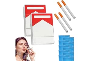 Seifenblasen Zigaretten 2er Set, Bubble Puff Zigaretten zum Blowing Bubbles, Zigaretten Seifenblasen als Spaßartikel für Party, Festival und Geschenk