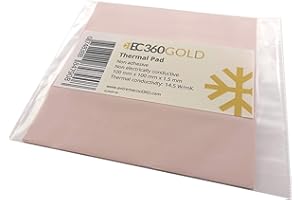 EC360® Gold 14.5W/mK Thermal Pad (100 x 100 x 1.5 mm)
