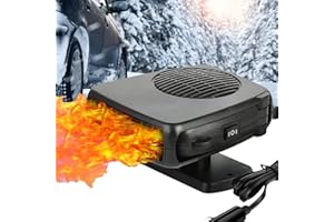CoyCriter Car Heater, 2026 New Portable Car Heater, Car Heater-12V 150W Car Heaters for Vehicle, 2 in 1 Heater & Fan, Automobile Windshield Defroster Fan, Summer and Winter Heating or Cooling