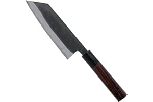 EDEN QUALITY PRODUCTS Eden Kanso Aogami Kiritsuke 13,5cm EQ2040-413, Coltello da Cucina Tradizionale Giapponese Fatto a Mano