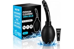 Magguta 310 ml Analdschusche Vaginaldusche anal Flushing Large Silicone Lavem Spruta för män och kvinnor