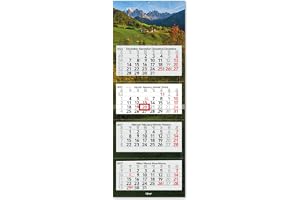 Timr 4-månaderskalender 2027 – Bergsmotiv – tr426