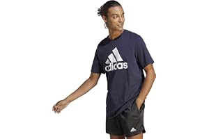 adidas Essentials Single Jersey Big Logo T-shirt kortärmad T-shirt för män (1-pack)