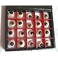 Pal Surgical Works Brown Eye Artificial Prosthetic -Set of 20