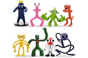 XRHOT Figure,PVC Popular Game Cartoon Characters Statue Collectibles Model Figure Ornaments 3.5-4.5 inches for for Halloween and Game fans