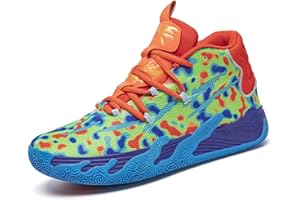 MANZOOR Zapatillas de Baloncesto para Hombre Mujeres clásicas Suela Casuales Moda Zapatos Deporte Antideslizantes,Fitness, Caminar, Informales