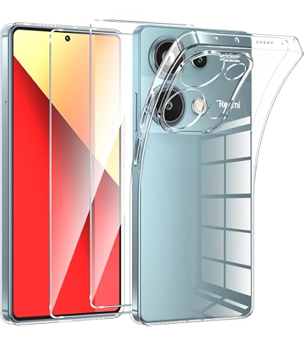 Captor Cover Trasparente Anti-Giallo Per Xiaomi Redmi Note 13 Pro Plus 5G – Custodia TPU Morbida Con Protezione Fotocamera