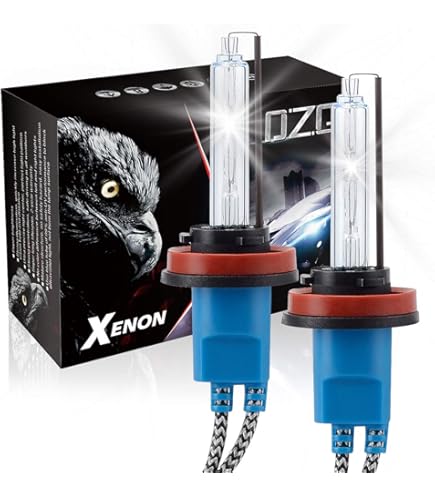 Lampadine H11 H8 H9 WinPower 55W HID - 6000K Bianco Puro, 2 Pezzi, Per Fari Auto - Foto 3