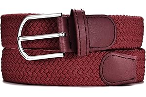 MASADA Cintura in tessuto - cintura elastica stretch per uomo e donna larga 3,2 cm lunga 90-120 cm