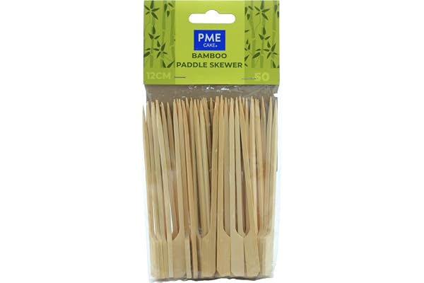 PME LSK182 Bambu Paddling Spett 12 cm, Paket med 50