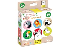 Banana Panda On-the-Go memo game wild animals Age 2+