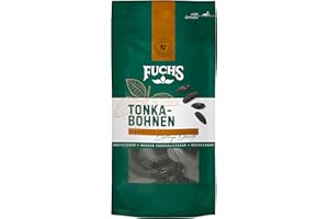 ‎FUCHS Fuchs Gewürze - Tonkabohnen ganz | Aus natürlichen Zutaten | 10 g im wiederverschließbaren, recyclebaren Beutel